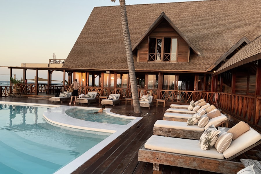 Resort pool at a boutique property